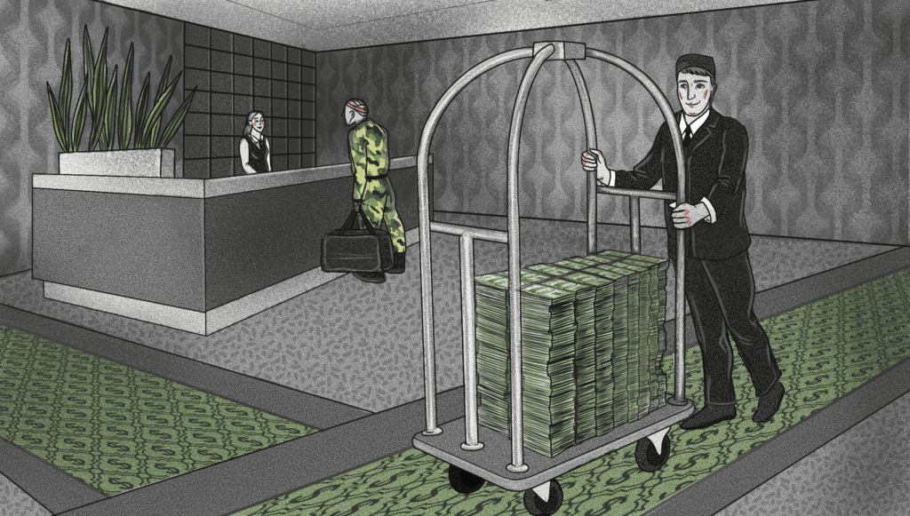 Иллюстрация: Анастасия Кшиштоф. Прибыли отелей в Анапе от  лечения наёмников