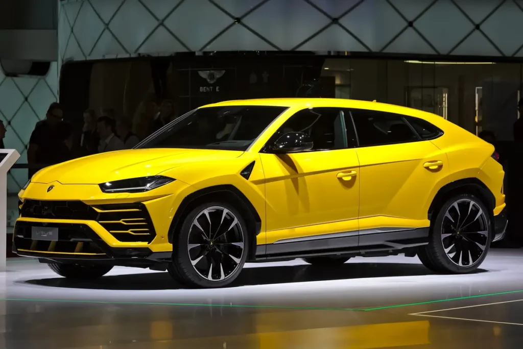 Lamborghini Urus на выставке в Женеве, 2018. Фото: Alexander Migl.