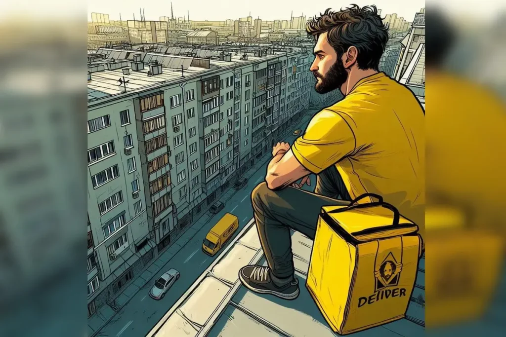 Иллюстрация к роману Ивана Филиппова «Мышь». Автор: Александр Кукин.