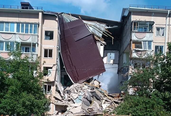 Щебекино обрушение дома