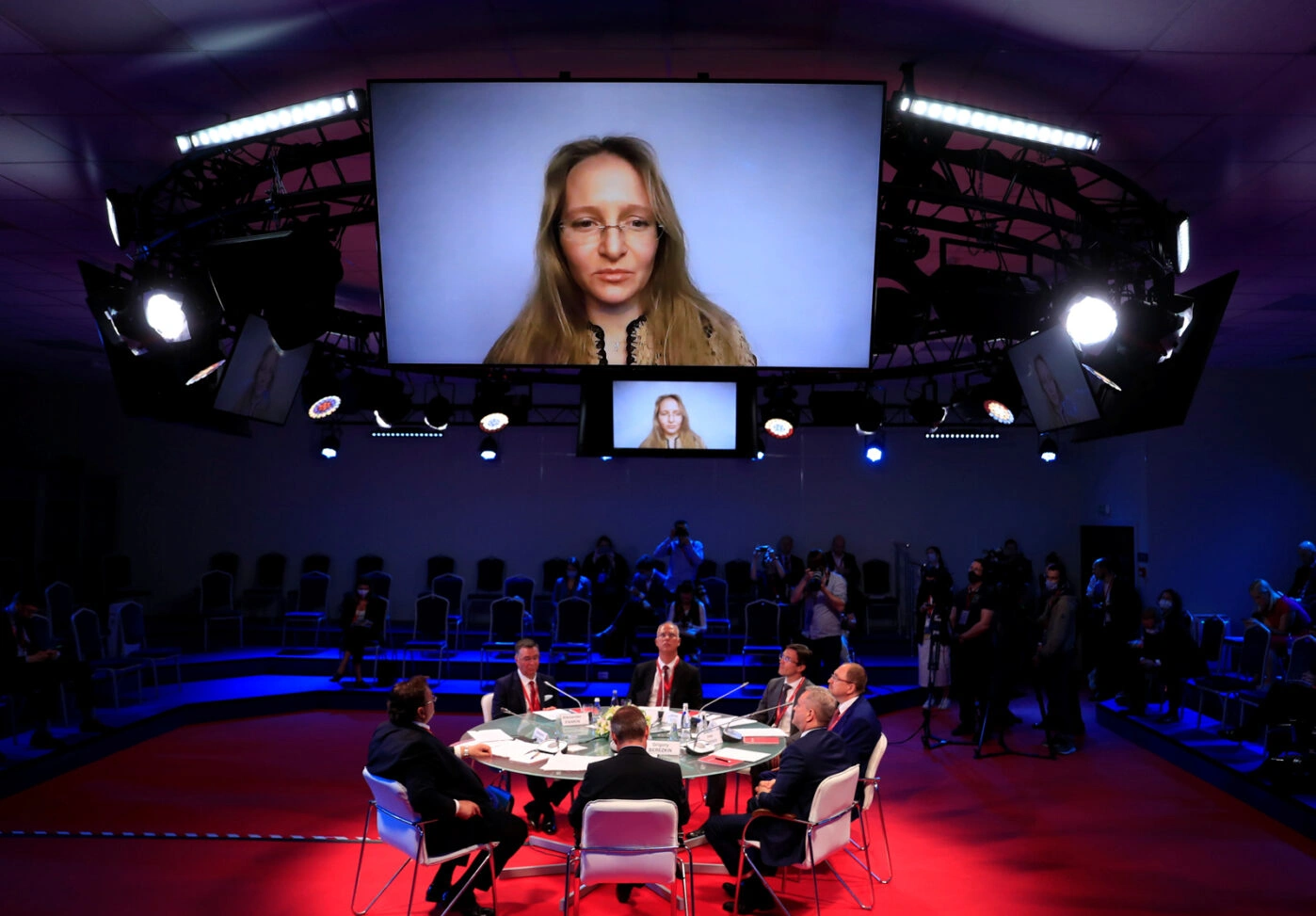 Младшая дочь Владимира Путина Катерина Тихонова