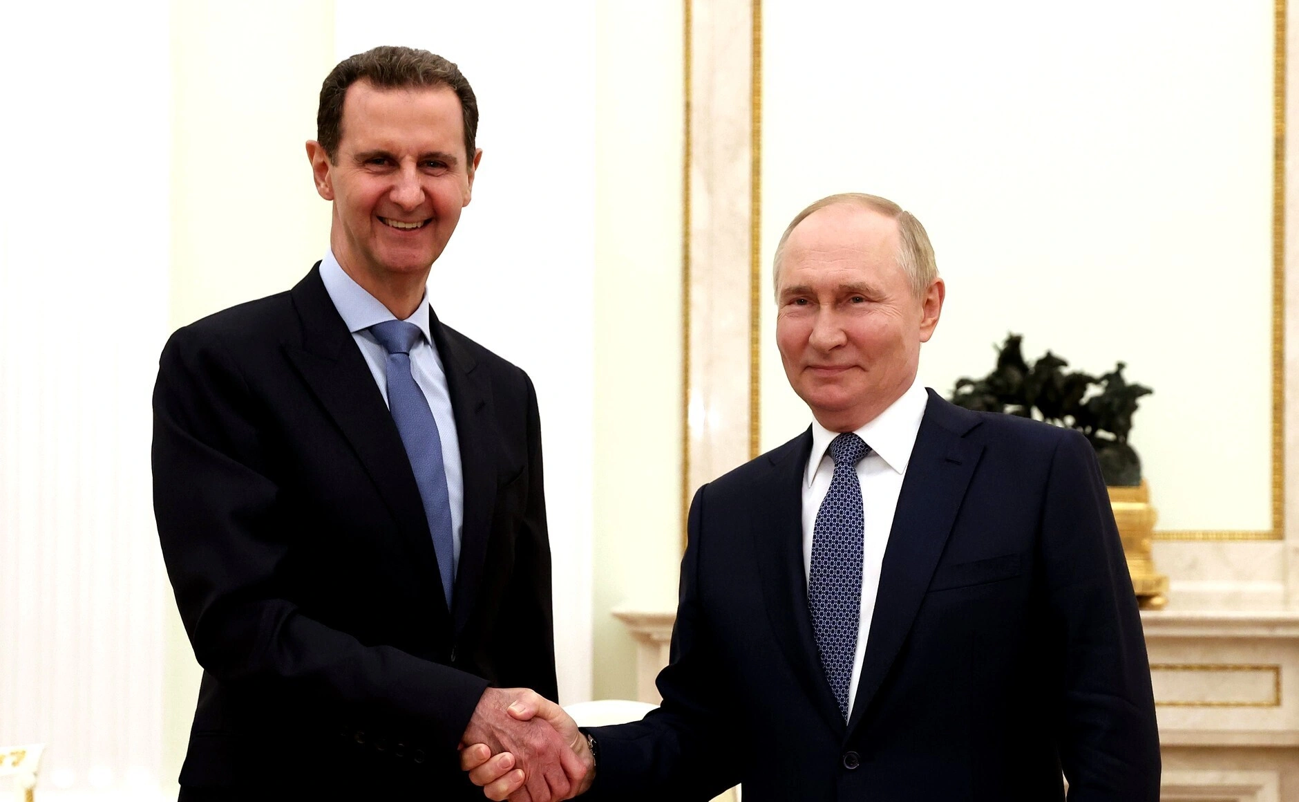 Встреча Башара Ассада с Владимиром Путиным
