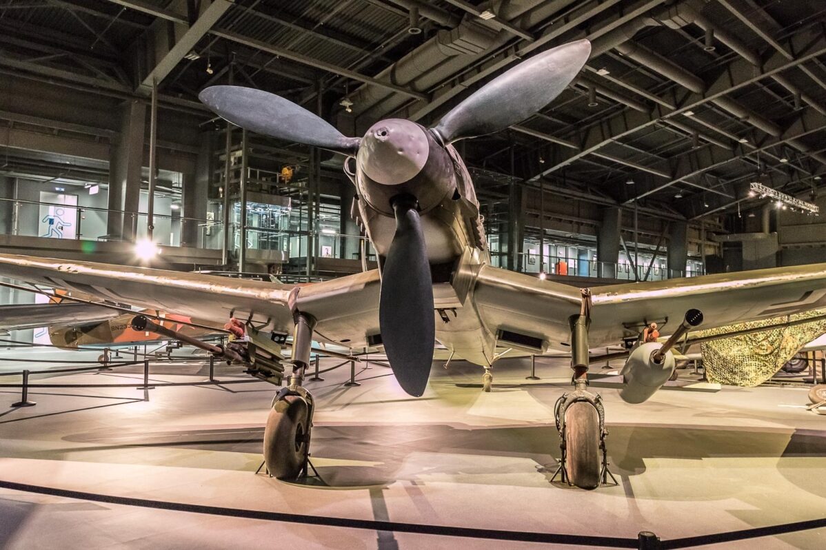 Junkers-87G-2 1944 г. выпуска в частном музее в Верхней Пышме