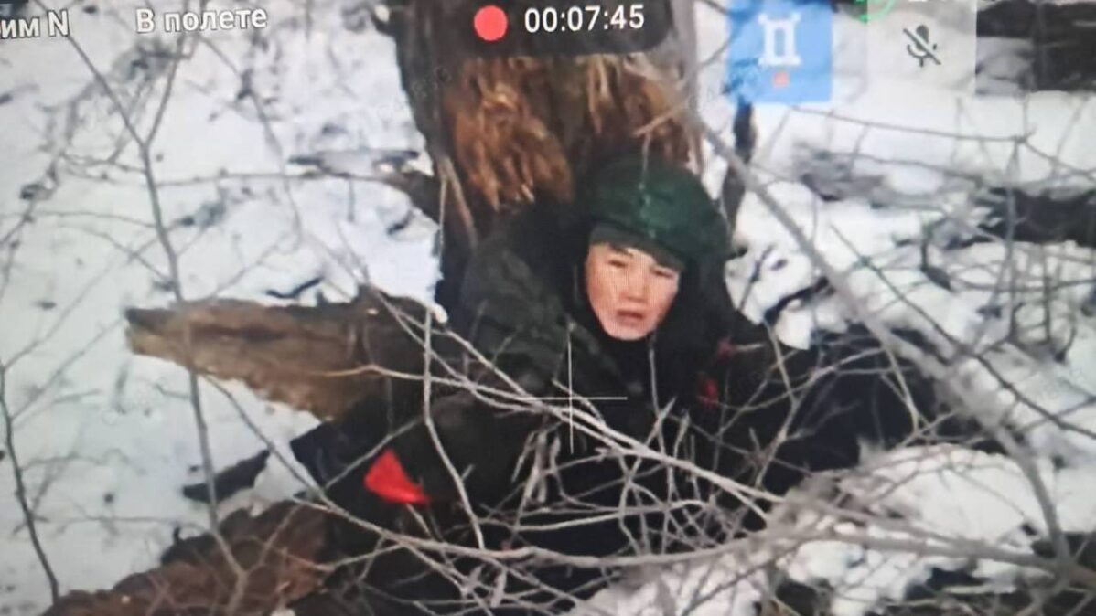 Солдат КНДР, участвующий в боевых действия в Курской области