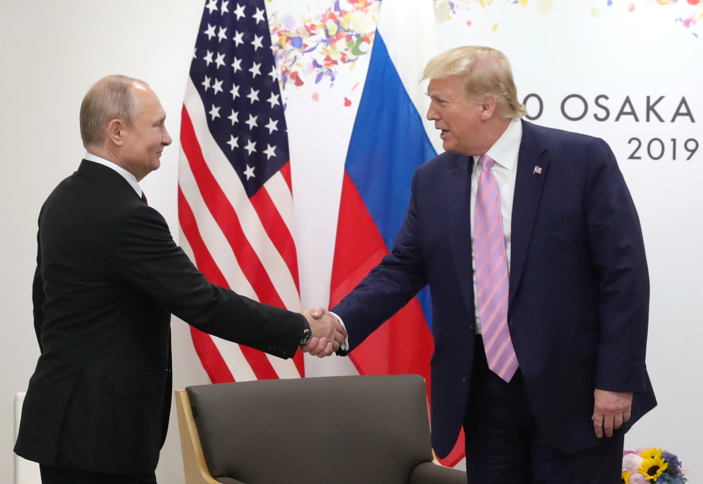 Предыдущая встреча Владимира Путина с Дональдом Трампом произошла в 2019 году