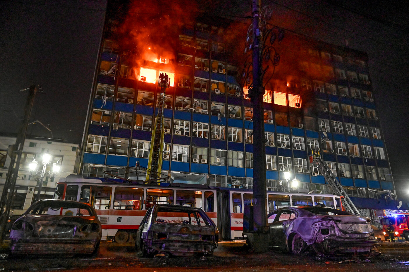 Удар российскими КАБами по Запорожью 8 января 2025 года