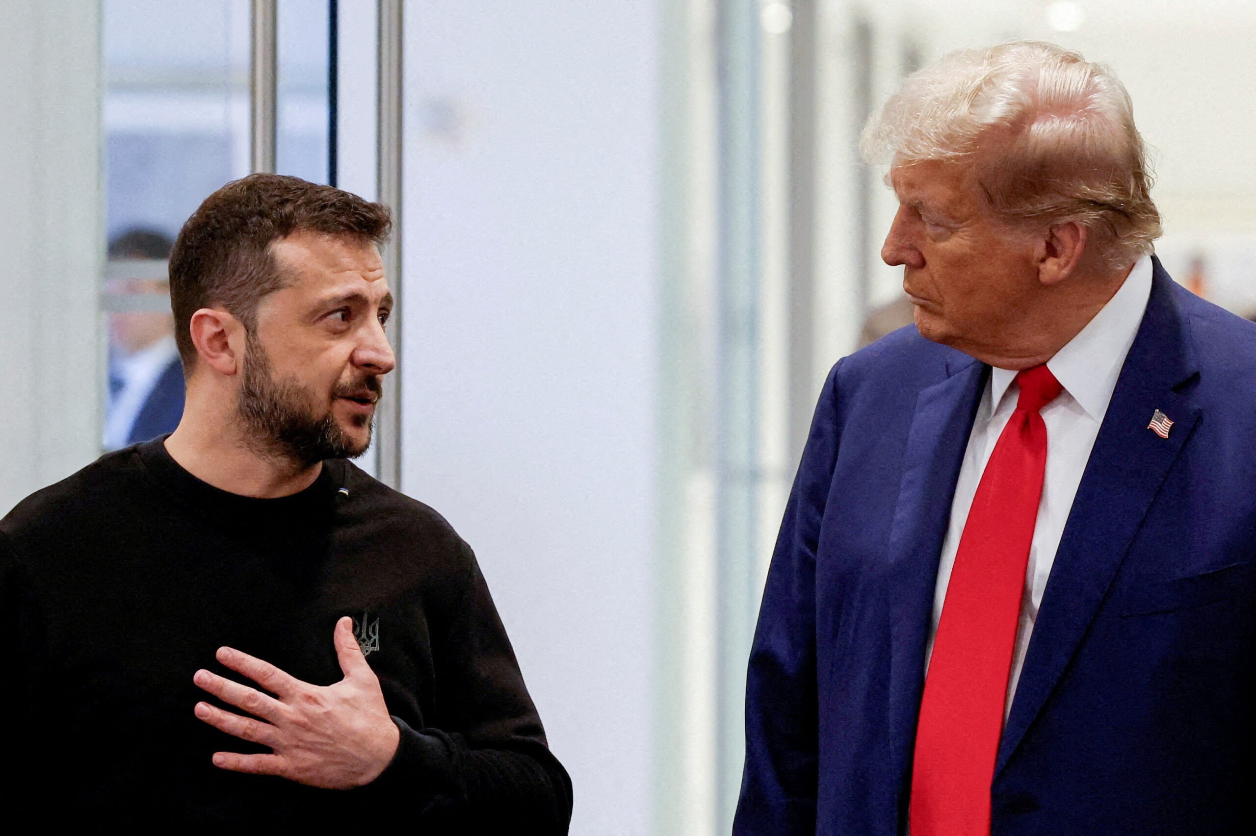 Дональд Трамп и Владимир Зеленский