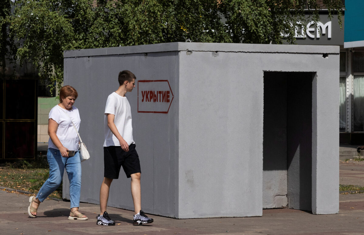 Новое железобетонное бомбоубежище в Курске