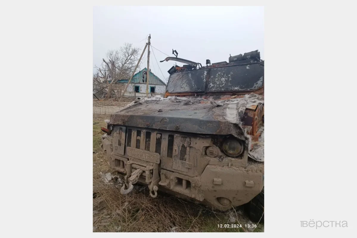 Последствия боевых действий на границе сел Крынки и Казачьи лагеря Херсонской области